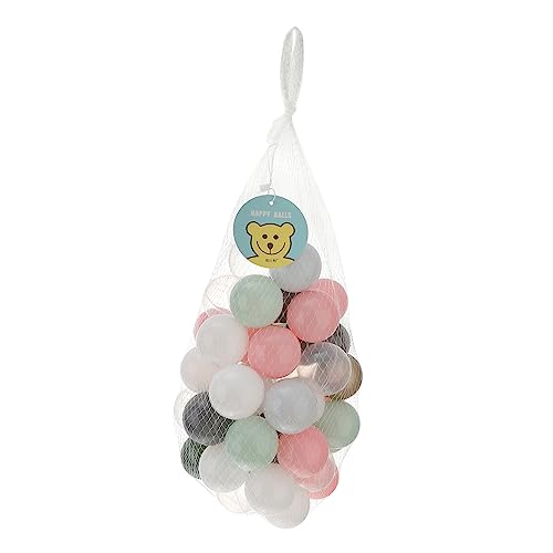 Warmhm 50 Stück Meeresball mitgebsel kiddibuzz Toys poolroborter poolbecken gefreih Kind balles Meereskugeln Ballgrubenkugeln Bälle für Bällebad Bällebad- Sport von Warmhm