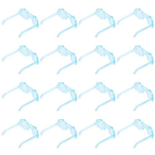 Warmhm 50 Stück Mini-Brille mini Puppenkleidung Puppenaccessoires Puppenhaus Zubehör Miniatur-Puppenhaus Mädchen Puppenbrille Brillen zum Anziehen der Puppe Plastik Sky-Blue Warmhm 50 Stück Mini-Brille mini Puppenkleidung Puppenaccessoires Puppenhaus Zubehör Miniatur-Puppenhaus Mädchen Puppenbrille Brillen zum Anziehen der Puppe Plastik Sky-Blue von Warmhm