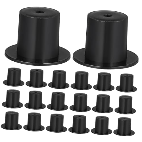 Warmhm 50 Stück Mini Weihnachtsmützen Elegante Diy Deko für Schneemann Puppen und Partys Leichte Langlebige Mini Hüte aus Hochwertigem für Kreative Projekte und Festliche Anlässe von Warmhm