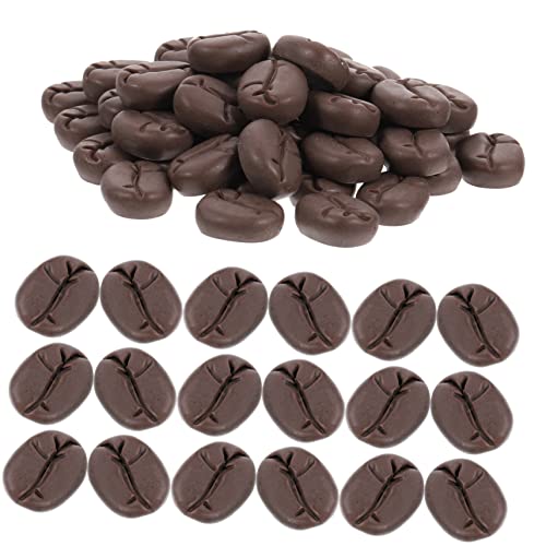 Warmhm 50 Stück Simulierte Kaffeebohnen Realistisch Gefälscht Fälschung So Tun, Als Ob Sie Küchenzubehör Würden Kaffee- Spielküchenzubehör Kaffeebohnen-Modell Harz Coffee Warmhm 50 Stück Simulierte Kaffeebohnen Realistisch Gefälscht Fälschung So Tun, Als Ob Sie Küchenzubehör Würden Kaffee- Spielküchenzubehör Kaffeebohnen-Modell Harz Coffee von Warmhm