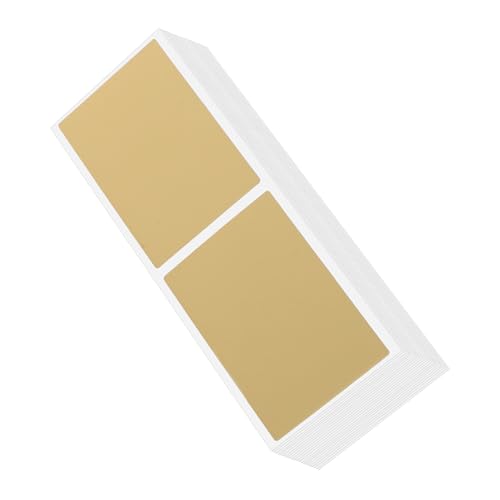 Warmhm 50 Stück Urlaubs Rubbelkarten Beschichtete Gruß Rubbelkarte Grußkarte Goldenes Rechteck Beschichtete Überraschungskarte Goldenes Rechteck Rubbelkarte Goldene von Warmhm
