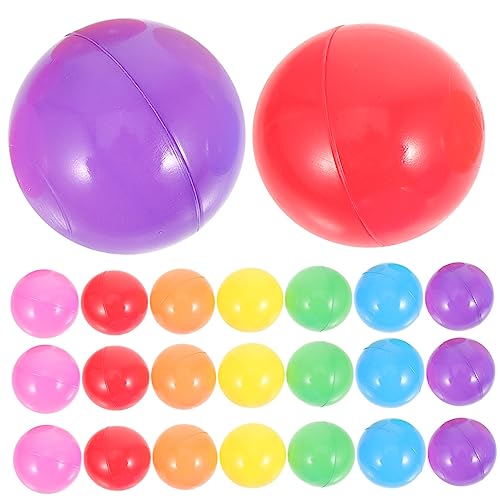 Warmhm 50Stücke Plastikkugeln für Schwimmspielzeug Farbige Ozeanbälle für Pools und Spielhäuser mit Sicher und Vielseitig Einsetzbar Warmhm 50Stücke Plastikkugeln für Schwimmspielzeug Farbige Ozeanbälle für Pools und Spielhäuser mit Sicher und Vielseitig Einsetzbar von Warmhm