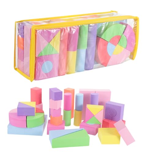 Warmhm 52 Teiliges Geometrisches Baustein Set Kleinkinderspielzeug Lernbausteine Kletterblöcke Für Kleinkinder Von 1–3 Jahren Lernspielzeug Farbige Stapelbare Blöcke Lernspielzeug Warmhm 52 Teiliges Geometrisches Baustein Set Kleinkinderspielzeug Lernbausteine Kletterblöcke Für Kleinkinder Von 1–3 Jahren Lernspielzeug Farbige Stapelbare Blöcke Lernspielzeug von Warmhm