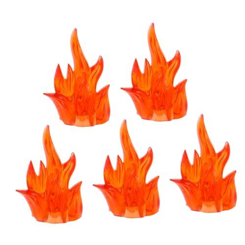 Warmhm 5Stücke Lernbausteine Mit Feuereffekten Für Flammenmarker Zubehör Für Action Figuren Und Kreative Halloween Dekoration Für Bauprojekte Und Spielzeugfahrzeuge Warmhm 5Stücke Lernbausteine Mit Feuereffekten Für Flammenmarker Zubehör Für Action Figuren Und Kreative Halloween Dekoration Für Bauprojekte Und Spielzeugfahrzeuge von Warmhm