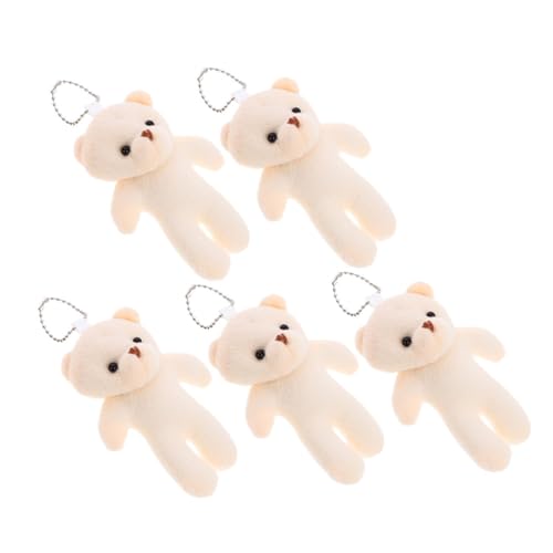 Warmhm 5Stücke Spielzeugset Plüsch Bärfiguren für DIY Schlüsselanhänger Dekorative Bärenanhänger Kleine Bärenpuppe für Verschiedene Anlässe Warmhm 5Stücke Spielzeugset Plüsch Bärfiguren für DIY Schlüsselanhänger Dekorative Bärenanhänger Kleine Bärenpuppe für Verschiedene Anlässe von Warmhm
