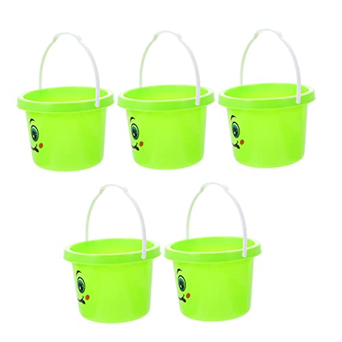 Warmhm 5er Set Wassereimer Für - Kleiner Sandeimer Für Strand - Pool Und Garten Badespielzeug Für Den Sandkasten Ideal Für Sommerferien Und Partys Farbenfroh Und von Warmhm