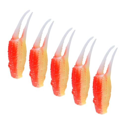 Warmhm 5pcs Simulationskrabbenkrabbenklauenmodell Für Lebensmittelfotografie Requisite Und Restaurantdekoration Lebensechter Krabbenkrabbenkrabbenkrabbenkrabbenkrebs -esstisch Requisiten Warmhm 5pcs Simulationskrabbenkrabbenklauenmodell Für Lebensmittelfotografie Requisite Und Restaurantdekoration Lebensechter Krabbenkrabbenkrabbenkrabbenkrabbenkrebs -esstisch Requisiten von Warmhm