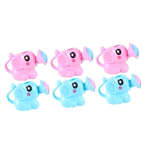 Warmhm 6 Stck. -Elefant-dusche-badespielzeug Süßes Badespielzeug Cartoon-badespielzeug Badespielzeug Kleinkind Badespielzeug Für Kleinkinder Babybadspielzeug Abs von Warmhm