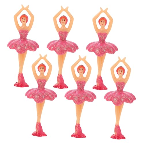Warmhm 6 Stück Ballerina Musikbox Puppen für Tanzende Dekoration Geburtstagsfeier Tischmittelstücke Handwerkskunst Warmhm 6 Stück Ballerina Musikbox Puppen für Tanzende Dekoration Geburtstagsfeier Tischmittelstücke Handwerkskunst von Warmhm
