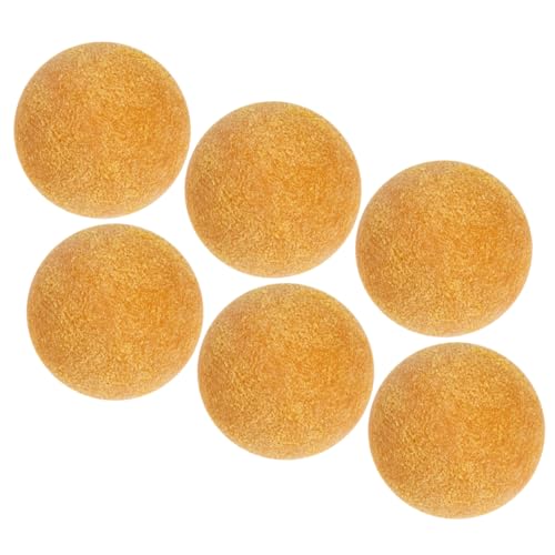 Warmhm 6 Stück Fußballtischzubehör Fußbälle Mini-fußball Tischfußballbälle Drinnen Klein Foosball -tischteile Bälle Für Tischkicker Mini Tischfußball Tischkicker Ersatz Plastik Warmhm 6 Stück Fußballtischzubehör Fußbälle Mini-fußball Tischfußballbälle Drinnen Klein Foosball -tischteile Bälle Für Tischkicker Mini Tischfußball Tischkicker Ersatz Plastik von Warmhm
