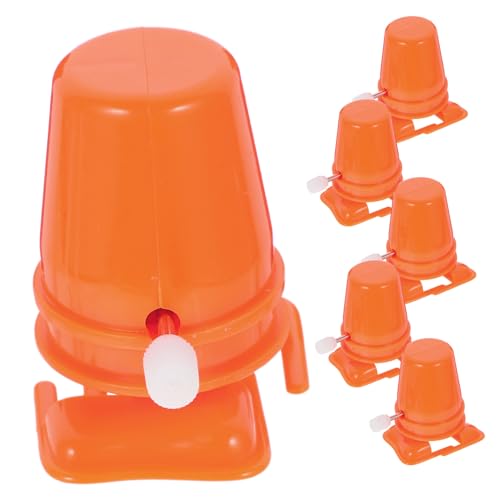 Warmhm 6 Stück Gehbewegungszubehör Mechanismus Retro Uhrwerk Mini-Roboter- Roboterspielzeug aufziehen Spielzeugteil Spielzeugbewegung Aufziehbewegungen des Roboters pp Orange Warmhm 6 Stück Gehbewegungszubehör Mechanismus Retro Uhrwerk Mini-Roboter- Roboterspielzeug aufziehen Spielzeugteil Spielzeugbewegung Aufziehbewegungen des Roboters pp Orange von Warmhm