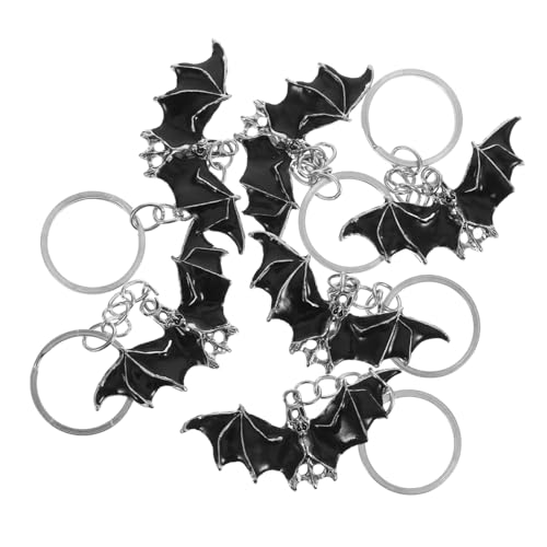 Warmhm 6 Stück Halloween Schlüsselanhänger Fledermaus Anhänger Bag Pendant Handtaschen Dekoration Hängender Schmuck für Frauen Kleine Aufmerksamkeit Party Zubehör Warmhm 6 Stück Halloween Schlüsselanhänger Fledermaus Anhänger Bag Pendant Handtaschen Dekoration Hängender Schmuck für Frauen Kleine Aufmerksamkeit Party Zubehör von Warmhm