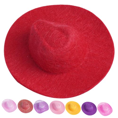 Warmhm 6 Stück Hüte für Puppen Teiliges DIY Zubehör Bunten Farben Glitzer Puppenhaus und Bastelprojekte Vielfältige Verwendung für Partys und Dekorationen Warmhm 6 Stück Hüte für Puppen Teiliges DIY Zubehör Bunten Farben Glitzer Puppenhaus und Bastelprojekte Vielfältige Verwendung für Partys und Dekorationen von Warmhm