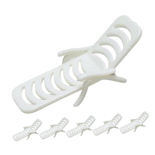 Warmhm 6 Stück Mini Puppenhaus Zubehör Möbel Stühle Strandstuhl Mini Strandspielzeug Miniatur Strandzubehör Zum Basteln Puppenhaus Dekorationen Mini Stuhl Puppenstuhl PVC Weiß von Warmhm