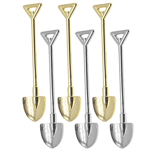 Warmhm 6 Stück Mini-Schaufel Werkzeug Ornamente Miniaturen kinderknallzeug Gartenarbeit Hausdekoration inneneinrichtung accesories Miniaturschaufel aus Metall Mini-Gartengeräte Legierung Warmhm 6 Stück Mini-Schaufel Werkzeug Ornamente Miniaturen kinderknallzeug Gartenarbeit Hausdekoration inneneinrichtung accesories Miniaturschaufel aus Metall Mini-Gartengeräte Legierung von Warmhm