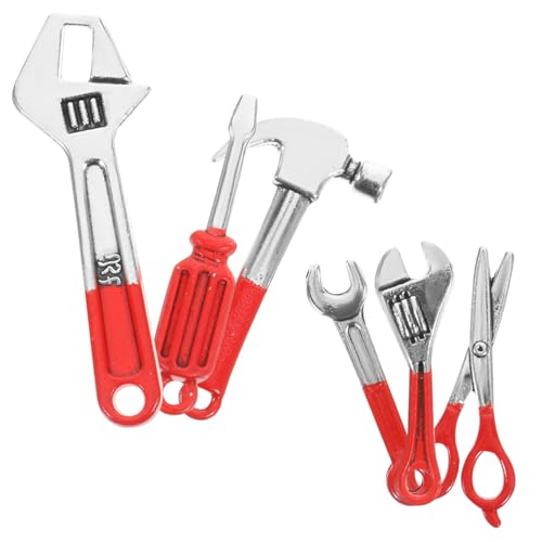 Warmhm 6 Stück Mini Werkzeuge Aus Legierung Miniaturpuppe Mini Hausreparaturwerkzeuge Mini Hausreparaturwerkzeuge Winzige Reparaturwerkzeuge So Tun Als Ob Mini Warmhm 6 Stück Mini Werkzeuge Aus Legierung Miniaturpuppe Mini Hausreparaturwerkzeuge Mini Hausreparaturwerkzeuge Winzige Reparaturwerkzeuge So Tun Als Ob Mini von Warmhm