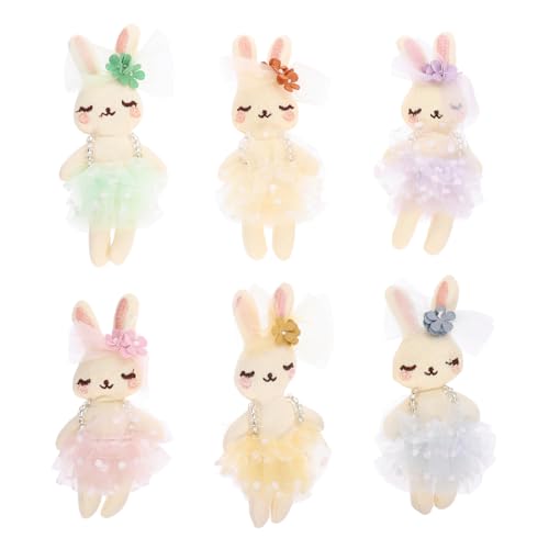 Warmhm 6 Stück Mit Baumwolle Ausgestopfte Hasenpuppe Party Karikatur Plüsch Hasenfigur Lustiges Ausgestopftes Tier Stofftiere Mini Stoffhase Ausgestopfte Hasenpuppen Pp Baumwolle Warmhm 6 Stück Mit Baumwolle Ausgestopfte Hasenpuppe Party Karikatur Plüsch Hasenfigur Lustiges Ausgestopftes Tier Stofftiere Mini Stoffhase Ausgestopfte Hasenpuppen Pp Baumwolle von Warmhm