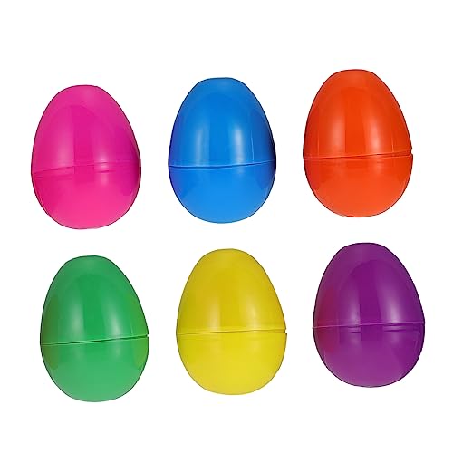 Warmhm 6 Stück Plüschpuppeneier Osterdekoration Ei Dekorative Eier Für Zu Hause Festivalgeschenk Mit Puppen Festival Simuliertes Ei Farbige Ostereier Plastik Warmhm 6 Stück Plüschpuppeneier Osterdekoration Ei Dekorative Eier Für Zu Hause Festivalgeschenk Mit Puppen Festival Simuliertes Ei Farbige Ostereier Plastik von Warmhm
