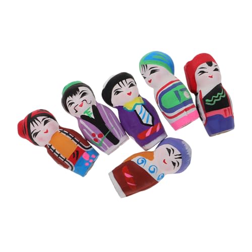 Warmhm 6 Stück Spielzeugfiguren Für Puppenhauspuppen Leute Aus Dem Puppenhaus Kulturfiguren Denker-Statue- Spielfiguren Für Miniatur-puppenhauszubehör Schlamm von Warmhm
