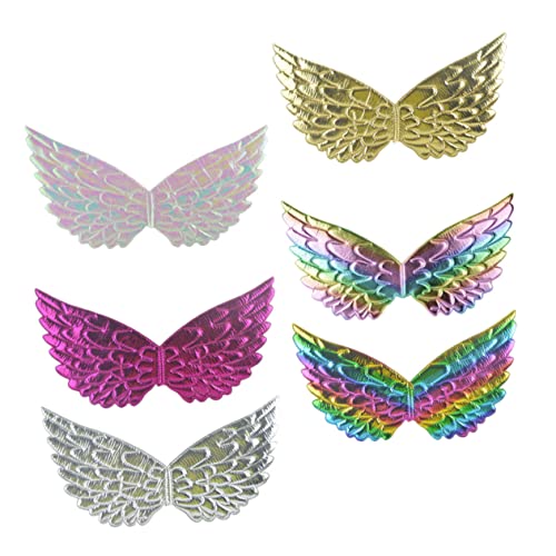 Warmhm 6stücke Teilige Kinderparty- -flügel-dekoration Fee- -flügel-party-zubehör Leicht Und Für Kostümpartys Und Cosplay Warmhm 6stücke Teilige Kinderparty- -flügel-dekoration Fee- -flügel-party-zubehör Leicht Und Für Kostümpartys Und Cosplay von Warmhm