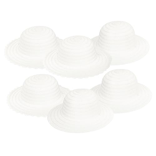 Warmhm 6 Stück Teiliges DIY Strohhüte für Kreative Malerei Lustige Tanzpartys und Bastelaktivitäten Leichte Leere Hüte Gestalten für Jungen und Mädchen Jahre Warmhm 6 Stück Teiliges DIY Strohhüte für Kreative Malerei Lustige Tanzpartys und Bastelaktivitäten Leichte Leere Hüte Gestalten für Jungen und Mädchen Jahre von Warmhm