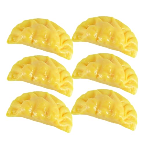 Warmhm 6 Stück Teiliges Realistische Künstliche Teigtaschen Modelle Lifelike Food Dekoration für Fotografie Filmrequisiten und Supermarkt Displays Vielseitig und Einfach zu Reinigen Warmhm 6 Stück Teiliges Realistische Künstliche Teigtaschen Modelle Lifelike Food Dekoration für Fotografie Filmrequisiten und Supermarkt Displays Vielseitig und Einfach zu Reinigen von Warmhm