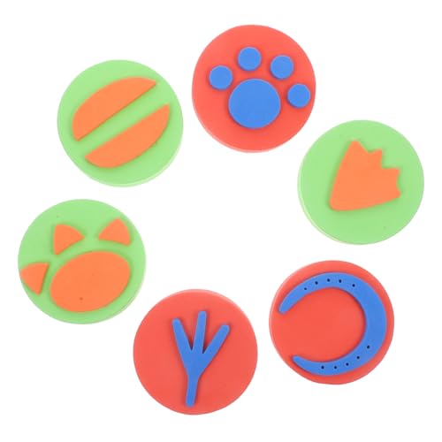 Warmhm 6 Stück Tiermotiv Stempel aus Eva für Kreatives und Basteln Sicher und Einfach für Einsatz im Klassenzimmer für Familienaktivitäten Zufällige Farbe Warmhm 6 Stück Tiermotiv Stempel aus Eva für Kreatives und Basteln Sicher und Einfach für Einsatz im Klassenzimmer für Familienaktivitäten Zufällige Farbe von Warmhm