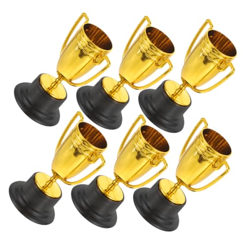 Warmhm 6stücke Mini Trophäen Aus Kunststoff Gold Auszeichnungspokale Für Partys Wettbewerbe Schulveranstaltungen Mitgebsel Für Junge Mädchen Belohnungspreise Für Kleine Sieger Warmhm 6stücke Mini Trophäen Aus Kunststoff Gold Auszeichnungspokale Für Partys Wettbewerbe Schulveranstaltungen Mitgebsel Für Junge Mädchen Belohnungspreise Für Kleine Sieger von Warmhm