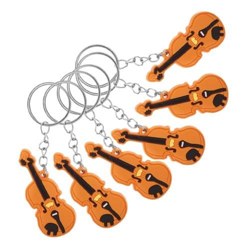 Warmhm 6 Stück Violine Schlüsselanhänger Violine-partygeschenke Schlüsselanhänger Violine Musik Geigenschlüssel Schlüsselanhänger Geige Geigenverzierung Orange Zinklegierung Warmhm 6 Stück Violine Schlüsselanhänger Violine-partygeschenke Schlüsselanhänger Violine Musik Geigenschlüssel Schlüsselanhänger Geige Geigenverzierung Orange Zinklegierung von Warmhm