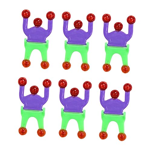 Warmhm 6 Stück Wand-Crawler- mini für stressabbau Lustiges Geburtstagsgeschenke Druckspielzeug zum Stressabbau weiches Material von Warmhm