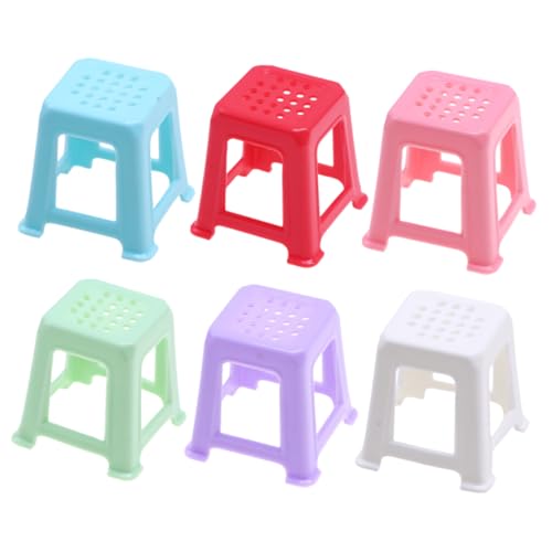 Warmhm 6 Stück puppenhaus hocker Möbel Miniaturen Tür Häuser Möblierung puppenhaus Stuhl puppenhaus Einrichtung Puppenhausstuhl Miniaturdekoration Mini-Hockerfiguren Miniaturstuhl Plastik Warmhm 6 Stück puppenhaus hocker Möbel Miniaturen Tür Häuser Möblierung puppenhaus Stuhl puppenhaus Einrichtung Puppenhausstuhl Miniaturdekoration Mini-Hockerfiguren Miniaturstuhl Plastik von Warmhm