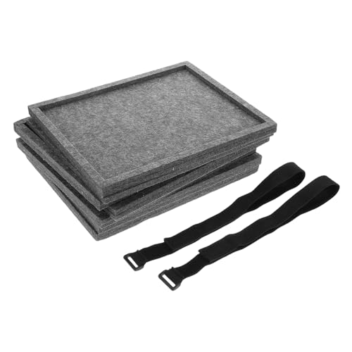 Warmhm Tragbarer Puzzle-Organizer 6-teilige Puzzle-sortierschalen Filzabschnitte Für Jungen Und Mädchen Erwachsene von Warmhm