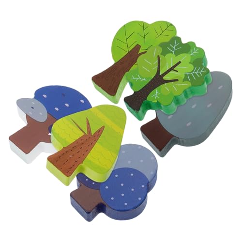 Warmhm 6stücke Teiliges Set Aus Holz Miniaturbäumen Für Eisenbahn-szenen Realistische Deko Für Spielzeugzüge Interlockendes Design Kreativität Von Kindern Warmhm 6stücke Teiliges Set Aus Holz Miniaturbäumen Für Eisenbahn-szenen Realistische Deko Für Spielzeugzüge Interlockendes Design Kreativität Von Kindern von Warmhm