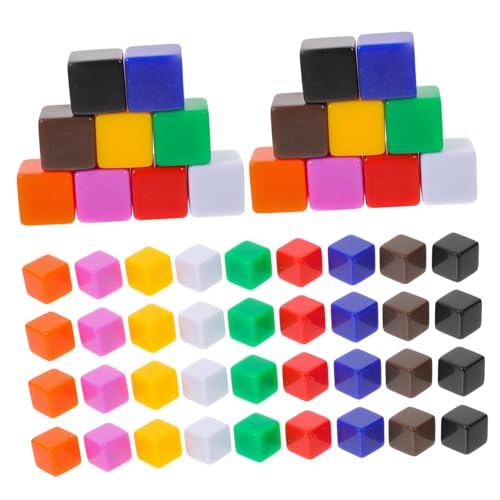 Warmhm 60 Stück Acrylwürfel Unfertige Spielwürfel DIY für Brettspiele Praktische Zubehör für Familie und Party Aktivitäten Warmhm 60 Stück Acrylwürfel Unfertige Spielwürfel DIY für Brettspiele Praktische Zubehör für Familie und Party Aktivitäten von Warmhm