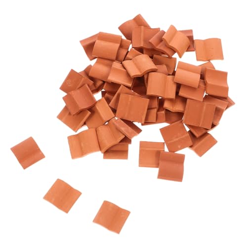 Warmhm 60 Stück Simulierte Gebäudeplättchen Figur Miniaturmodell Puppenhaus Tür Mini -Prop Miniaturen Puppendekor Fliesen Feengarten Ziegel Puppenmöbel Winzige Ziegel Dach Mini- Boden Warmhm 60 Stück Simulierte Gebäudeplättchen Figur Miniaturmodell Puppenhaus Tür Mini -Prop Miniaturen Puppendekor Fliesen Feengarten Ziegel Puppenmöbel Winzige Ziegel Dach Mini- Boden von Warmhm