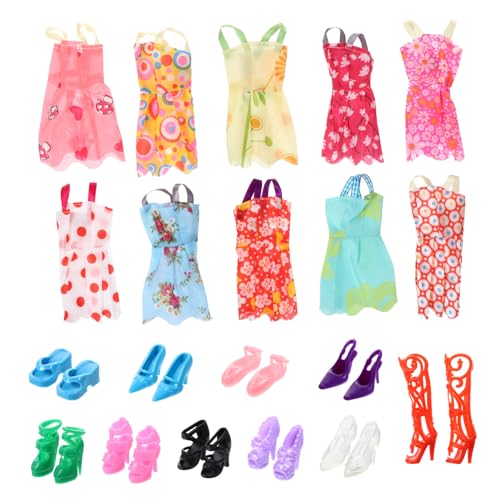 Warmhm 60 Stück Teiliges Puppen Kleidungsset mit Schuhen Puppenkleidung für Rollenspiele Zubehör für Puppenfreunde Kombinieren Zufällige Farbe Warmhm 60 Stück Teiliges Puppen Kleidungsset mit Schuhen Puppenkleidung für Rollenspiele Zubehör für Puppenfreunde Kombinieren Zufällige Farbe von Warmhm
