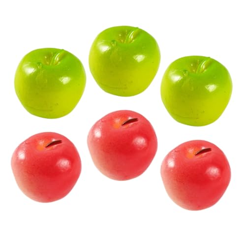 Warmhm 6Stücke Äpfel Simulation Obstmodelle Farben Künstliche Deko Für Wohnkultur Kreative Gestaltung Warmhm 6Stücke Äpfel Simulation Obstmodelle Farben Künstliche Deko Für Wohnkultur Kreative Gestaltung von Warmhm