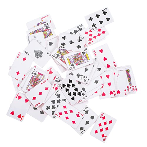 Warmhm 6Stücke Teiliges Mini Spielkarten für Puppenhäuser Lustige Spielkarten für Dekoration für Geburtstagsfeiern und Besondere Anlässe Warmhm 6Stücke Teiliges Mini Spielkarten für Puppenhäuser Lustige Spielkarten für Dekoration für Geburtstagsfeiern und Besondere Anlässe von Warmhm