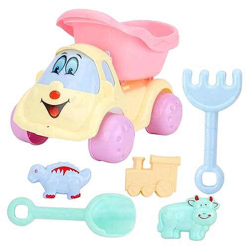Warmhm 6Stücke Teiliges Sandspielzeug Set für Kreative Strandschaufeln LKW für Perfekten Strandspaß für Jungen und Fördert Fantasie und Kreativität Warmhm 6Stücke Teiliges Sandspielzeug Set für Kreative Strandschaufeln LKW für Perfekten Strandspaß für Jungen und Fördert Fantasie und Kreativität von Warmhm
