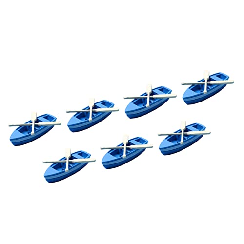 Warmhm 7 Satz Boot Modell Teiliges mit Paddeln für Kreative Strandlandschaften für Puppenhäuser Desktop Dekoration und Gartenkunst Warmhm 7 Satz Boot Modell Teiliges mit Paddeln für Kreative Strandlandschaften für Puppenhäuser Desktop Dekoration und Gartenkunst von Warmhm