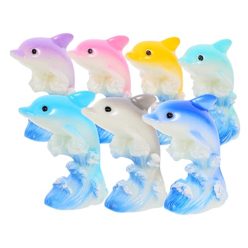 Warmhm 7 Stück Mini-harzdekore Ornament Aquarium Delphin Miniatur- -Statue Delphin-Modelle Miniatur-delfinfiguren Delphin-partydekorationen Kleiner Delphin Warmhm 7 Stück Mini-harzdekore Ornament Aquarium Delphin Miniatur- -Statue Delphin-Modelle Miniatur-delfinfiguren Delphin-partydekorationen Kleiner Delphin von Warmhm