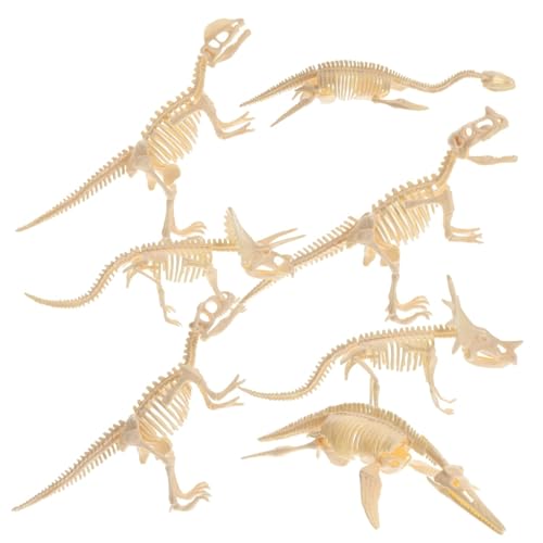 Warmhm 7 Stück Teiliges DIY Dinosaurier Skelett für Lernspielzeug Kreativität und Vorstellungskraft für Geburtstagsfeiern und Dekoration Warmhm 7 Stück Teiliges DIY Dinosaurier Skelett für Lernspielzeug Kreativität und Vorstellungskraft für Geburtstagsfeiern und Dekoration von Warmhm
