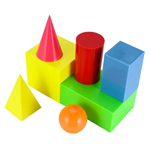 Warmhm 7Stücke Teiliges Bausteinset aus Lernspielzeug zur Erkennung Geometrischer Formen für Unterricht und Kreatives Warmhm 7Stücke Teiliges Bausteinset aus Lernspielzeug zur Erkennung Geometrischer Formen für Unterricht und Kreatives von Warmhm