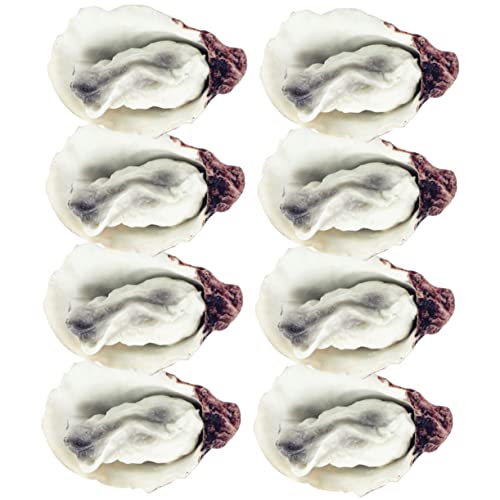 Warmhm 8 Stck. Simulierte Austern Lebensechtes Austernmodell Simulationsmodell Für Meeresfrüchte Prop Meeresfrüchte Künstliche Auster Realistisches Essen Austern-meeresfrüchte-stütze PVC Warmhm 8 Stck. Simulierte Austern Lebensechtes Austernmodell Simulationsmodell Für Meeresfrüchte Prop Meeresfrüchte Künstliche Auster Realistisches Essen Austern-meeresfrüchte-stütze PVC von Warmhm