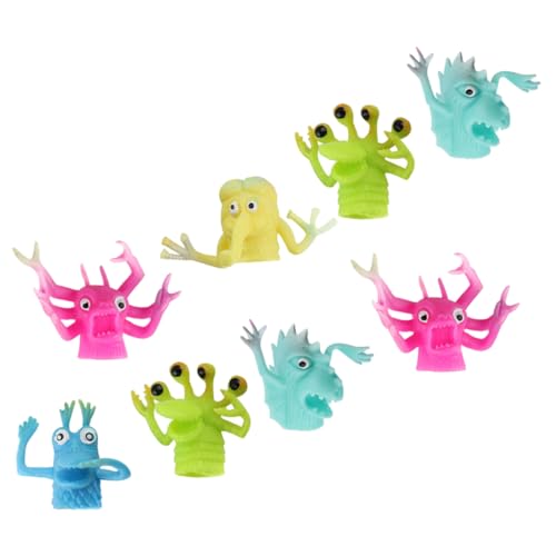 Warmhm 8 Stück Fingerpuppen Niedliche Handpuppen aus TPR für Beruhigende Spielzeuge Fantasie und Kommunikation für Familienaktivitäten und Spielpartys Warmhm 8 Stück Fingerpuppen Niedliche Handpuppen aus TPR für Beruhigende Spielzeuge Fantasie und Kommunikation für Familienaktivitäten und Spielpartys von Warmhm