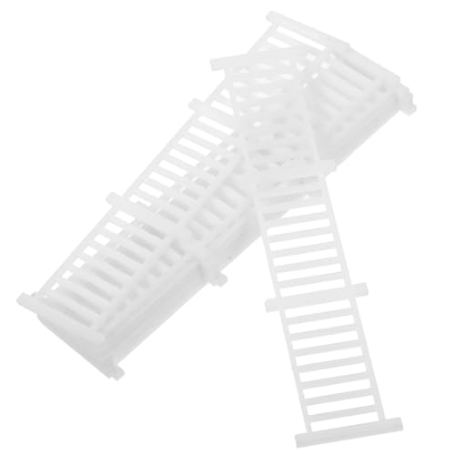 Warmhm 8 Stück Mini-Zaun Grenze Klein Puppe Streikposten Zaundekoration Landschaft Malen Miniatur Lamellen Für Mikro Zäune Kanten Zaun-Modell Szenenlayout- Dekorativer Zaun Abs Weiß Warmhm 8 Stück Mini-Zaun Grenze Klein Puppe Streikposten Zaundekoration Landschaft Malen Miniatur Lamellen Für Mikro Zäune Kanten Zaun-Modell Szenenlayout- Dekorativer Zaun Abs Weiß von Warmhm
