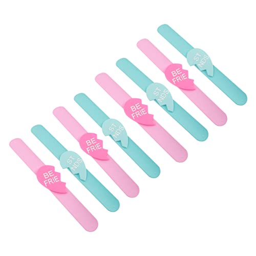Warmhm 8 Stück Silikon Slap Armbänder für Party Mitgebsel und für Freunde Langlebig für Feste Geburtstagsfeiern und Kreative Spielmomente Warmhm 8 Stück Silikon Slap Armbänder für Party Mitgebsel und für Freunde Langlebig für Feste Geburtstagsfeiern und Kreative Spielmomente von Warmhm