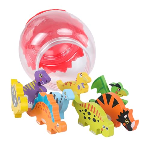 Warmhm 8 Stück Teiliges Holz Dinosaurier für Lernspielzeug zur Frühen der Kreativität und Motorik mit Dinosaurier Ei für Kleinkinder und Vorschulkinder Warmhm 8 Stück Teiliges Holz Dinosaurier für Lernspielzeug zur Frühen der Kreativität und Motorik mit Dinosaurier Ei für Kleinkinder und Vorschulkinder von Warmhm