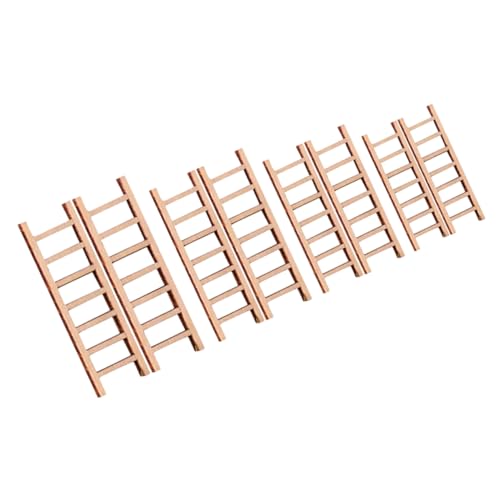 Warmhm 8 Stück Teiliges Holzleiter Zubehör für Puppenhaus Dekorative Gartenmöbel für DIY Mini Landschaftsprojekte für Kreatives Basteln und Rollenspiele Warmhm 8 Stück Teiliges Holzleiter Zubehör für Puppenhaus Dekorative Gartenmöbel für DIY Mini Landschaftsprojekte für Kreatives Basteln und Rollenspiele von Warmhm
