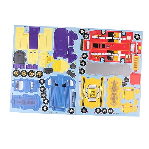 Warmhm 8 Stück Teiliges Puzzle aus Papier Kreatives Auto Modell für Fördert Hand Augen Koordination und Kreative Fähigkeiten für Jungen Warmhm 8 Stück Teiliges Puzzle aus Papier Kreatives Auto Modell für Fördert Hand Augen Koordination und Kreative Fähigkeiten für Jungen von Warmhm